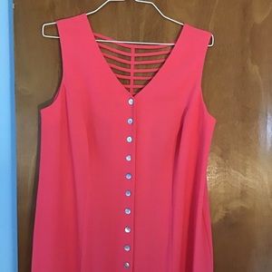 Coldwater Creek Coral Dress